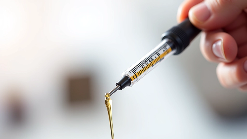 Jauge d'huile moteur avec marquage du niveau minimum et maximum clairement visible