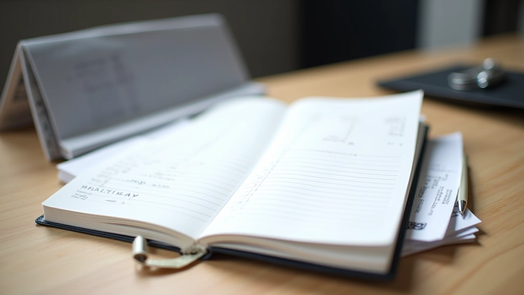 Carnet d'entretien organisé